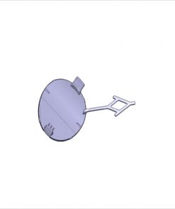 TAPA DE GANCHO DE REMOLQUE EN PARAGOLPES TRASERO