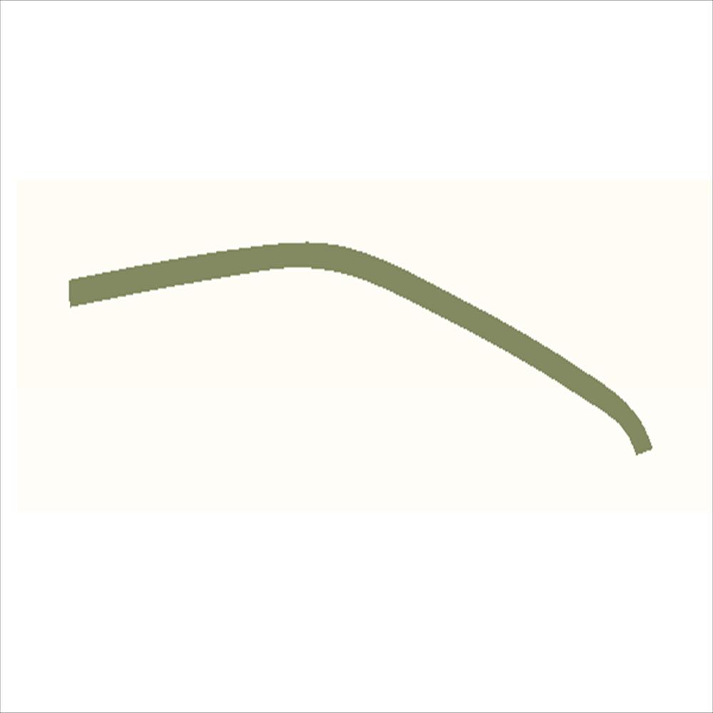 ADHESIVO EN MARCO SUPERIOR DE PUERTA DELANTERA IZQUIERDA