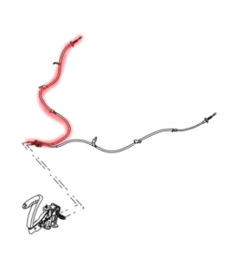 CABLE DERECHO DE FRENO DE MANO