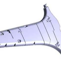 PLASTICO DECORATIVO INFERIOR IZQUIERDO