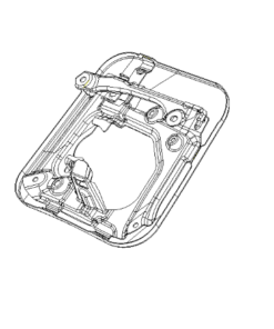 TAPA DE TANQUE DE COMBUSTIBLE EXTERIOR