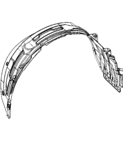 PROTECTOR DE SALPICADURAS DELANTERO IZQUIERDO