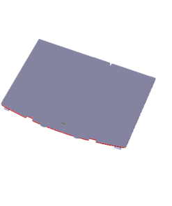 TAPA DE VALIJA CUBRE RUEDA AUXILIAR