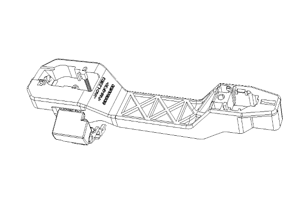 BASE DE MANIJA EXTERIOR DE PUERTA DELANTERA IZQUIERDA