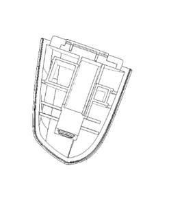 CONTINUACION DE MANIJA EXTERIOR DE PUERTA TRASERA DERECHA