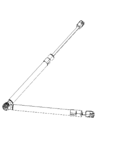 AMORTIGUADOR DERECHO DE APERTURA DE CAPO