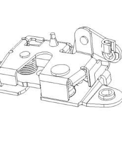 CERRADURA DERECHA DE PORTON TRASERO